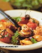 Таджин из белой фасоли с оливками