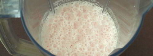 дынно-клубничный коктейль. Шаг 5