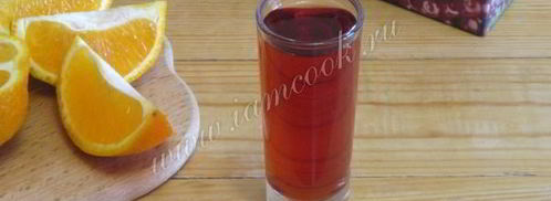 коктейль с вишневым соком ромовый закат. Шаг 6