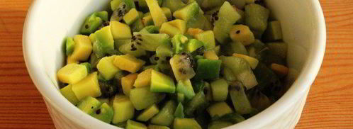 креветочный коктейль с гуакамоле киви дайкири. Шаг 7