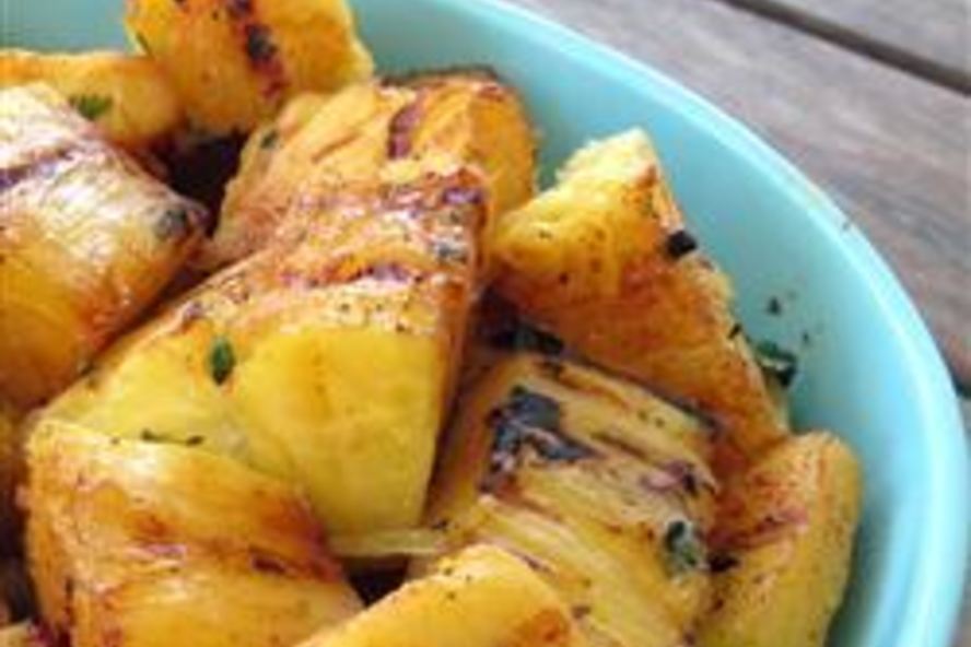 Рецепт ананаса-гриля с текилой