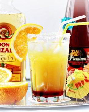 Коктейль Текила-санрайз