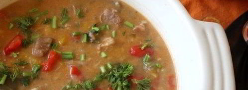 свинина, тушеная с вином и перцем. Шаг 6