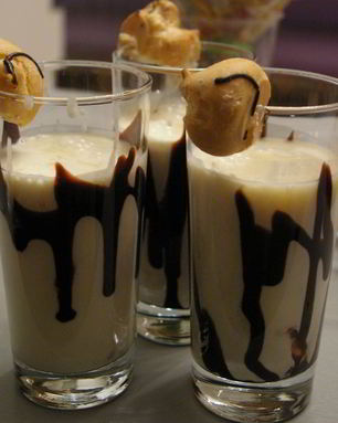 Алкогольный молочно-банановый коктейль Бананарама