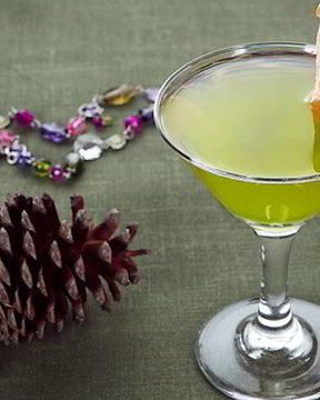 Коктейль с Грейпфрутом на дынном ликере