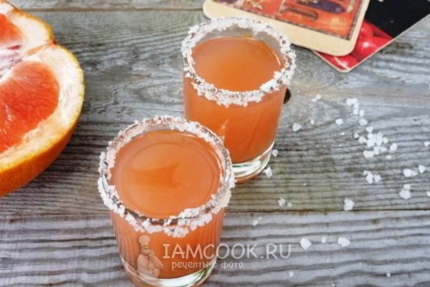 Рецепт коктейля соленого пес