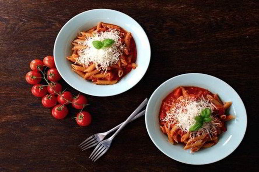 Рецепт пенне с водкой и пармезаном
