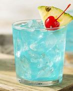 Водка с кюрасао