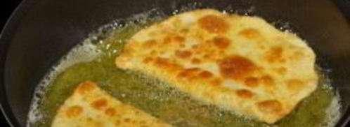 заварное тесто для чебуреков с водкой. Шаг 12