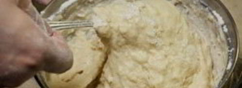 заварное тесто для чебуреков с водкой. Шаг 6