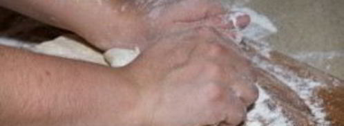 заварное тесто для чебуреков с водкой. Шаг 7