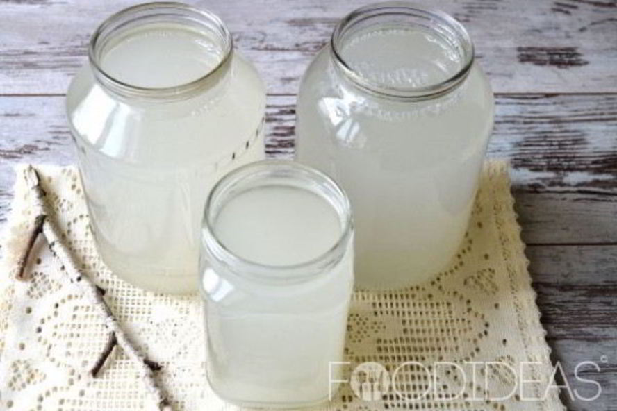 Рецепт березового кваса с ячменем