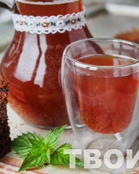 Домашний квас из ржаного хлеба