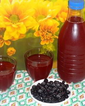 Квас из аронии