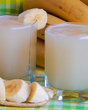 Квас из банановой кожуры