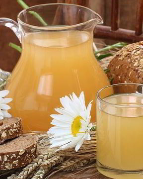 Квас из белого хлеба