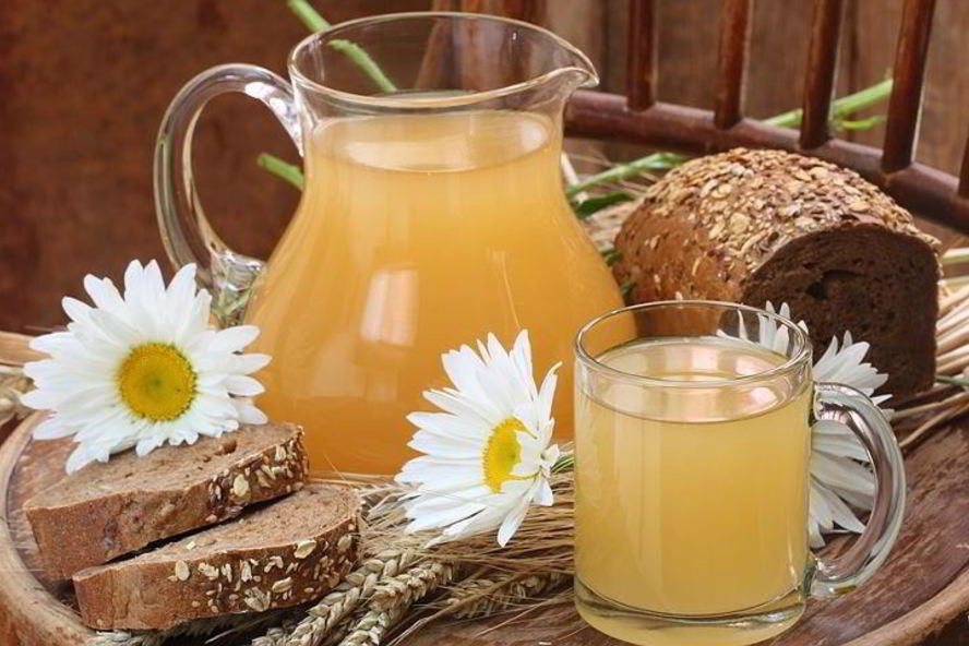 Рецепт кваса из белого хлеба