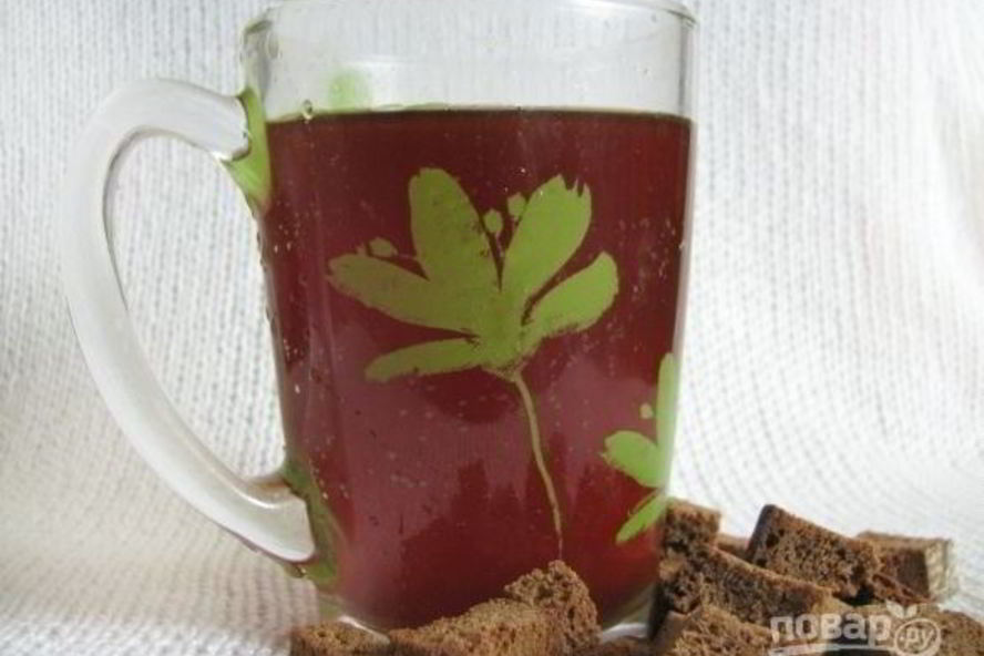 Рецепт кваса из бородинского хлеба без дрожжей