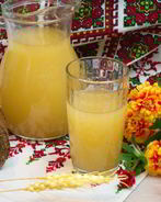 Квас из бородинского хлеба