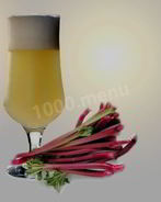 Квас из ревеня