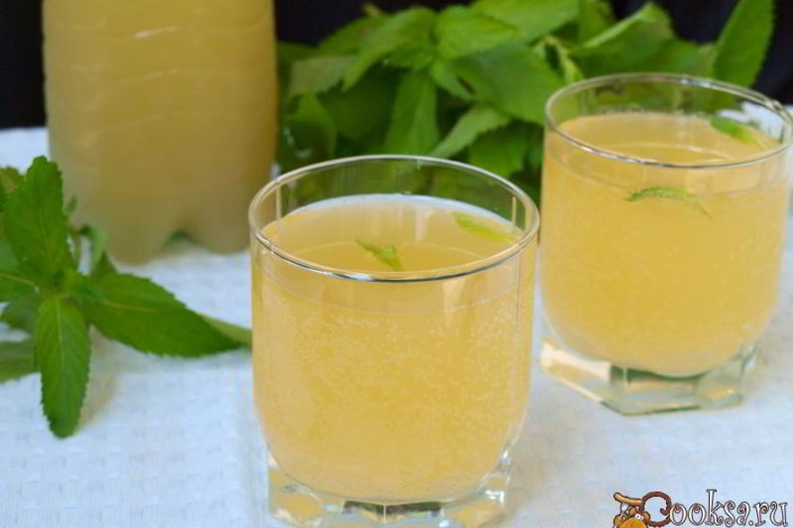 Рецепт мятного кваса