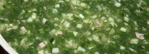 окрошечка на квасе. Шаг 7