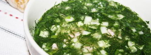 окрошечка на квасе. Шаг 8