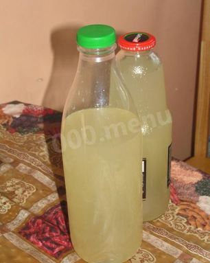 Овсяный квас с изюмом