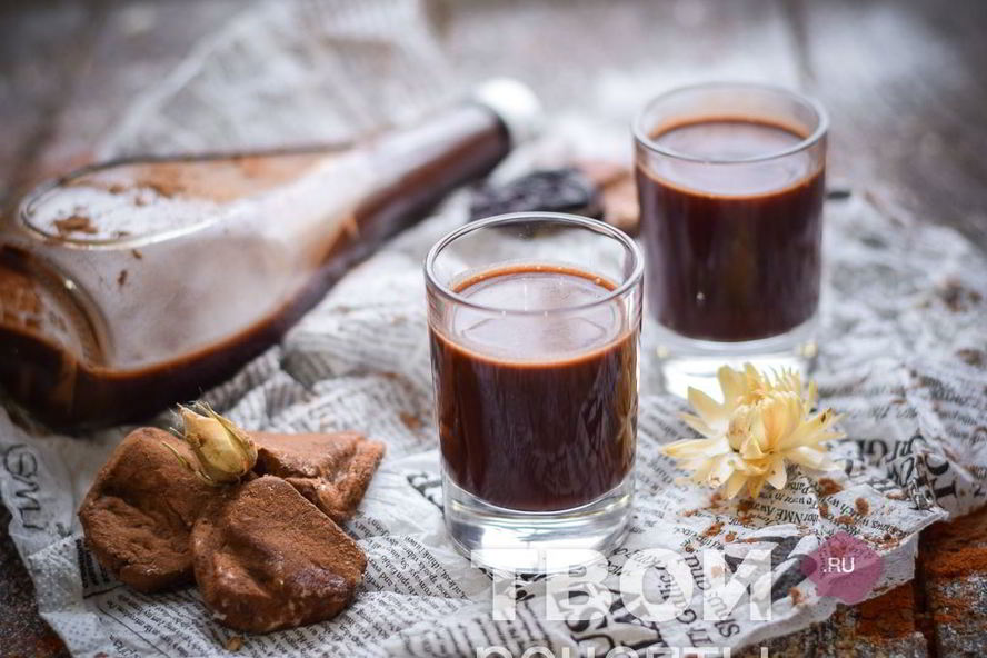 Рецепт шоколадного ликера
