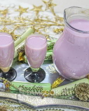 Вишневый ликер со сгущенкой