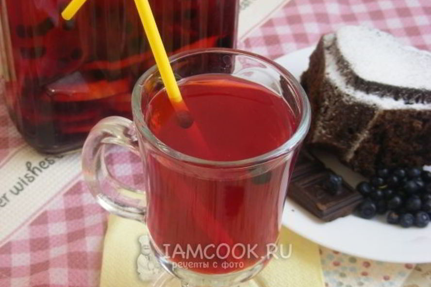 Рецепт черничного лимонада