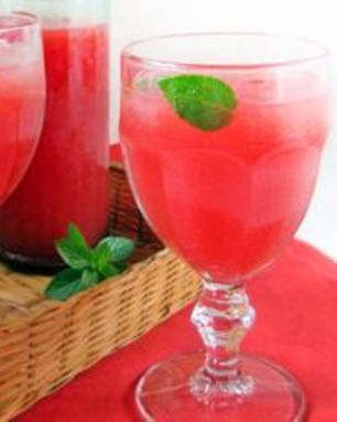 Домашний лимонад с арбузом