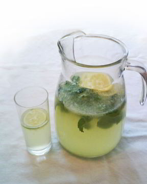 Домашний лимонад с мятой