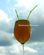 Имбирно-лаймовый лимонад на основе зеленого чая