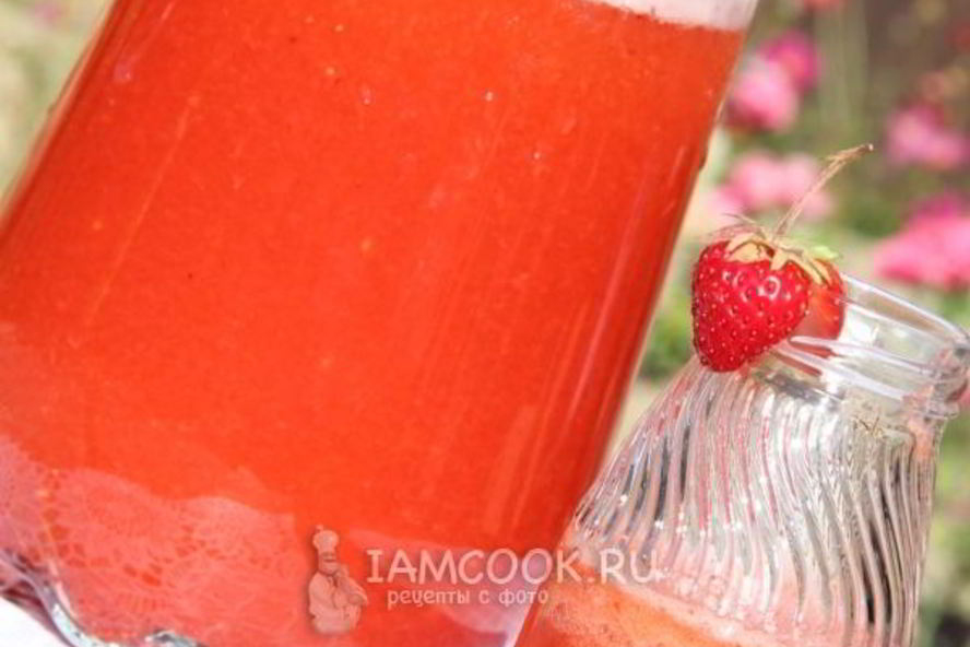 Рецепт клубничного лимонада