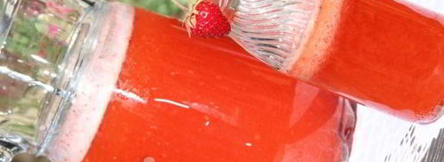 клубничный лимонад. Шаг 7