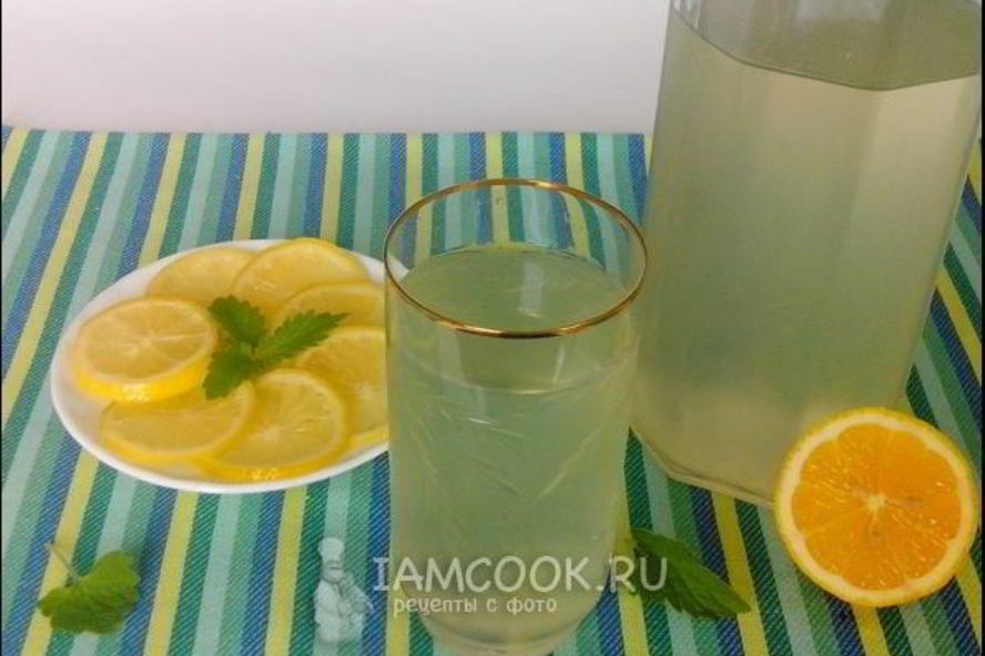 Рецепт лимонада из лимонов