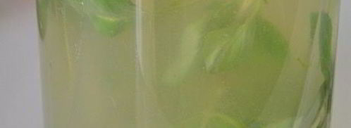 лимонад с базиликом и душистым перцем. Шаг 4