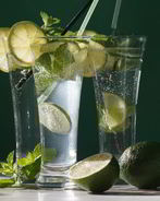 Лимонад с мятой и лаймом