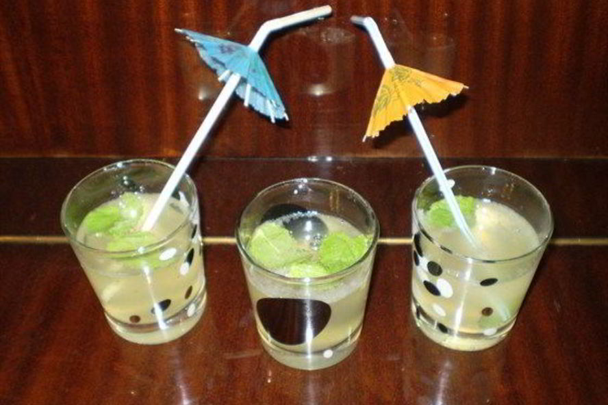 Рецепт лимонада с мятой и содовой