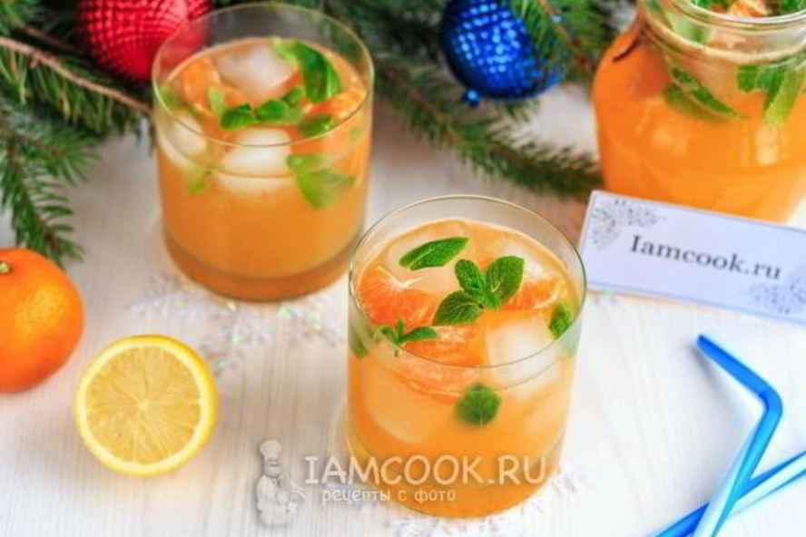 Рецепт мандаринового лимонада