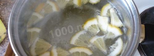 напиток лимонад из мяты и лимона. Шаг 4