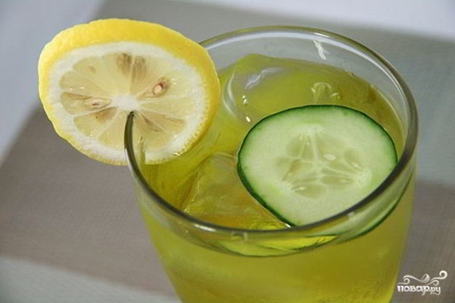 Рецепт огуречного лимонада