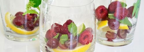 безалкогольный мохито с малиной. Шаг 8