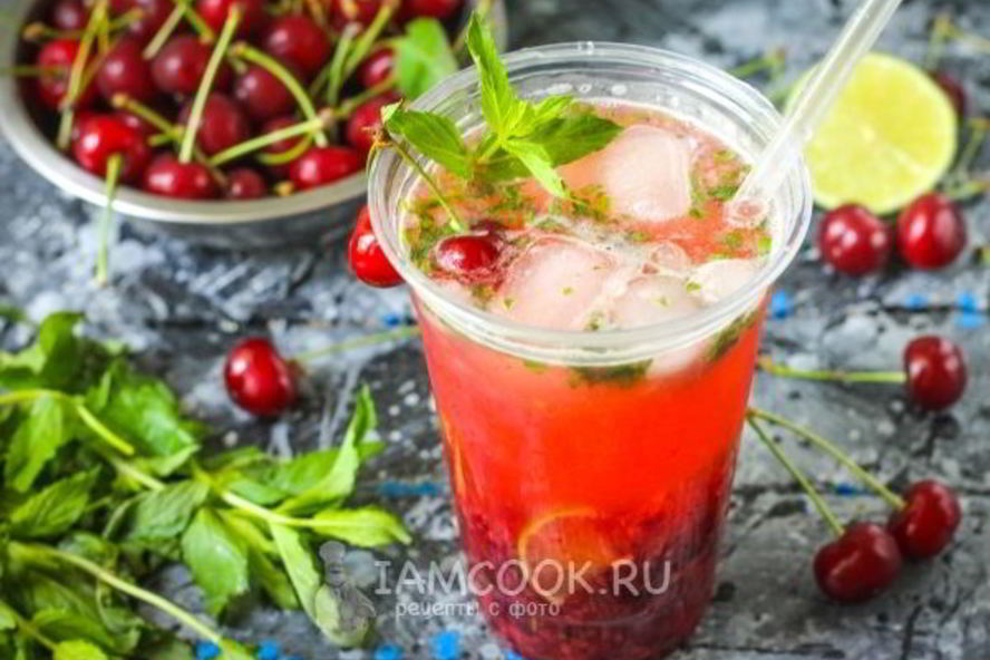 Рецепт черешневого мохито