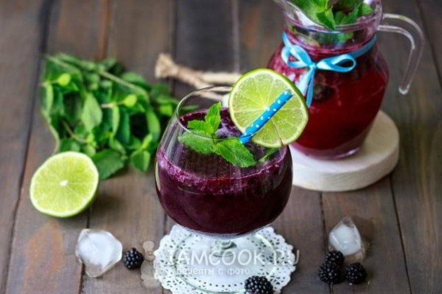 Рецепт ежевичного мохито