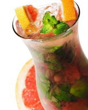 Грейпфрутово-мятный мохито