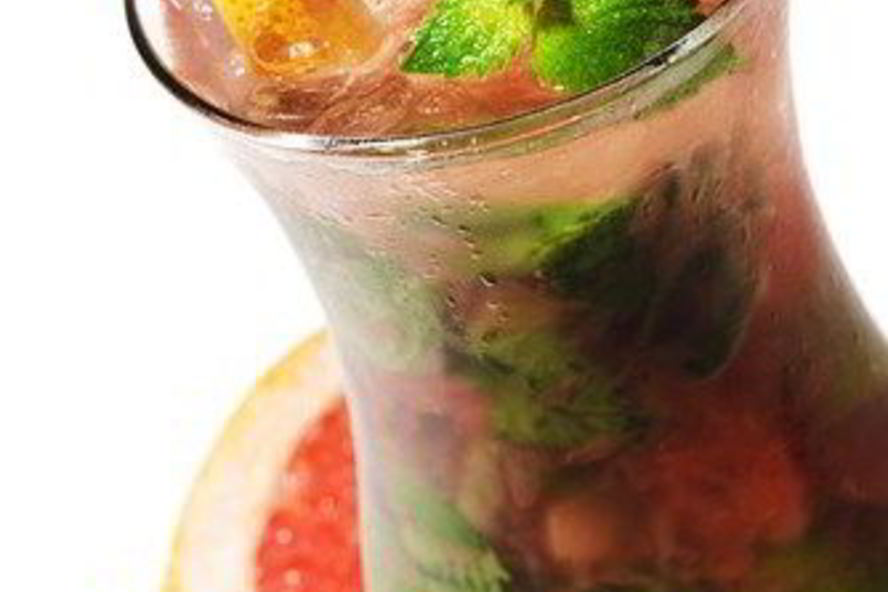 Рецепт грейпфрутова-мятного мохито