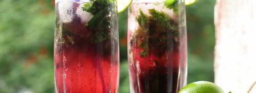 мохито ежевичный. Шаг 12