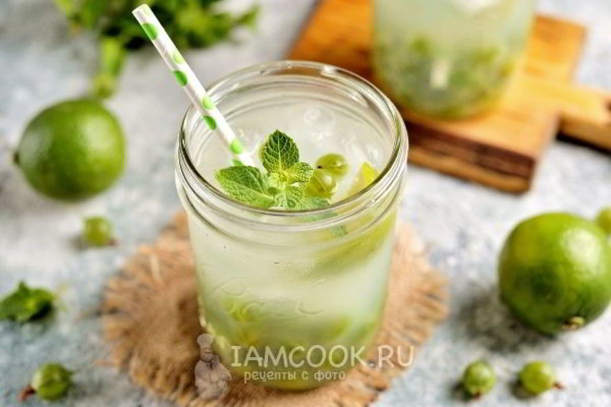 Рецепт мохито из крыжовника